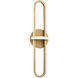 Botton Wall Sconce Wall Light in Gold, Small