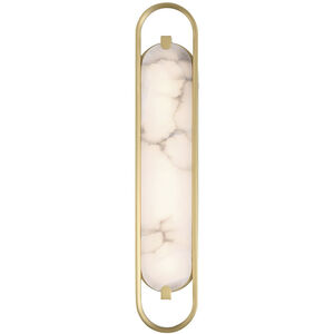 Noga 1 Light 24 inch Gold Vanity Light Wall Light