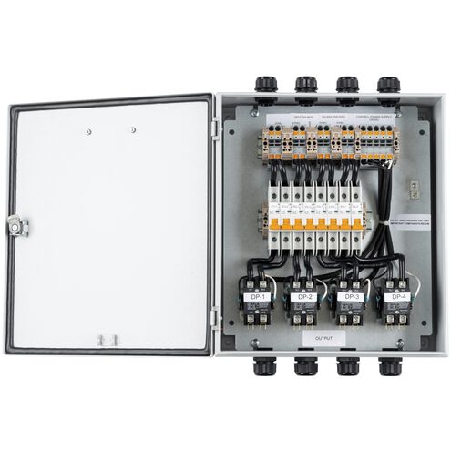 Ontario 14 X 6 inch Light Gray Patio Heater Contactor Box in 1 Zone