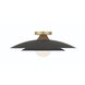 Welsh LED 18 inch Black Flush Mount Ceiling Light