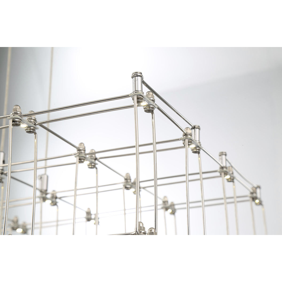 Linwood LED 14 inch Chrome Chandelier Ceiling Light