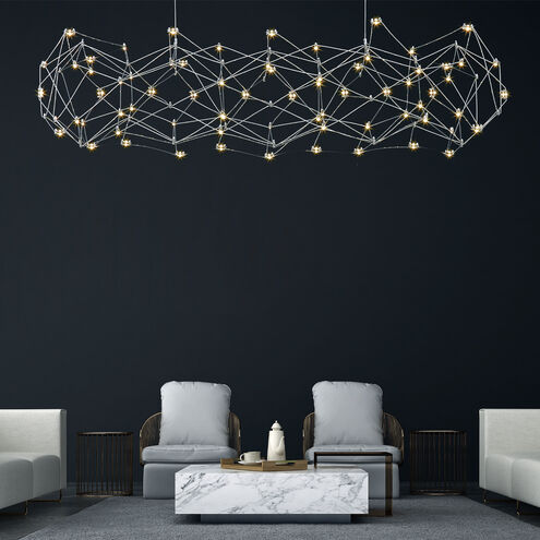 Leonardell LED 21.75 inch Chrome Chandelier Ceiling Light