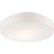 Ramata 2 Light 13 inch White Flush Mount Ceiling Light 