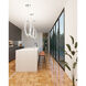 Scoppia LED 1.25 inch Chrome Pendant Ceiling Light