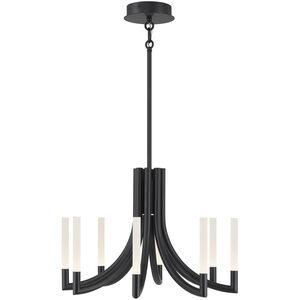 Olette 8 Light 24 inch Black Chandelier Ceiling Light