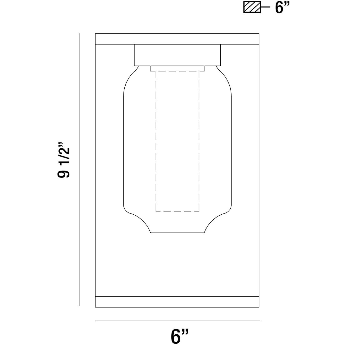 Graydon LED 10 inch Antique Grey Outdoor Wall Mount, Small