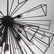Dendelio 13 Light 30 inch Black Chandelier Ceiling Light