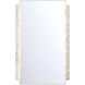 Sadona 42 X 27 inch Marble LED Mirror