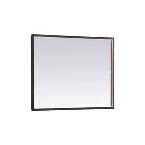 Pier 36 X 20 inch Black LED Mirror