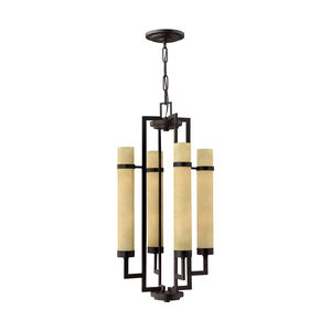 Cordillera 8 Light 19 inch Rustic Iron Foyer Light Ceiling Light