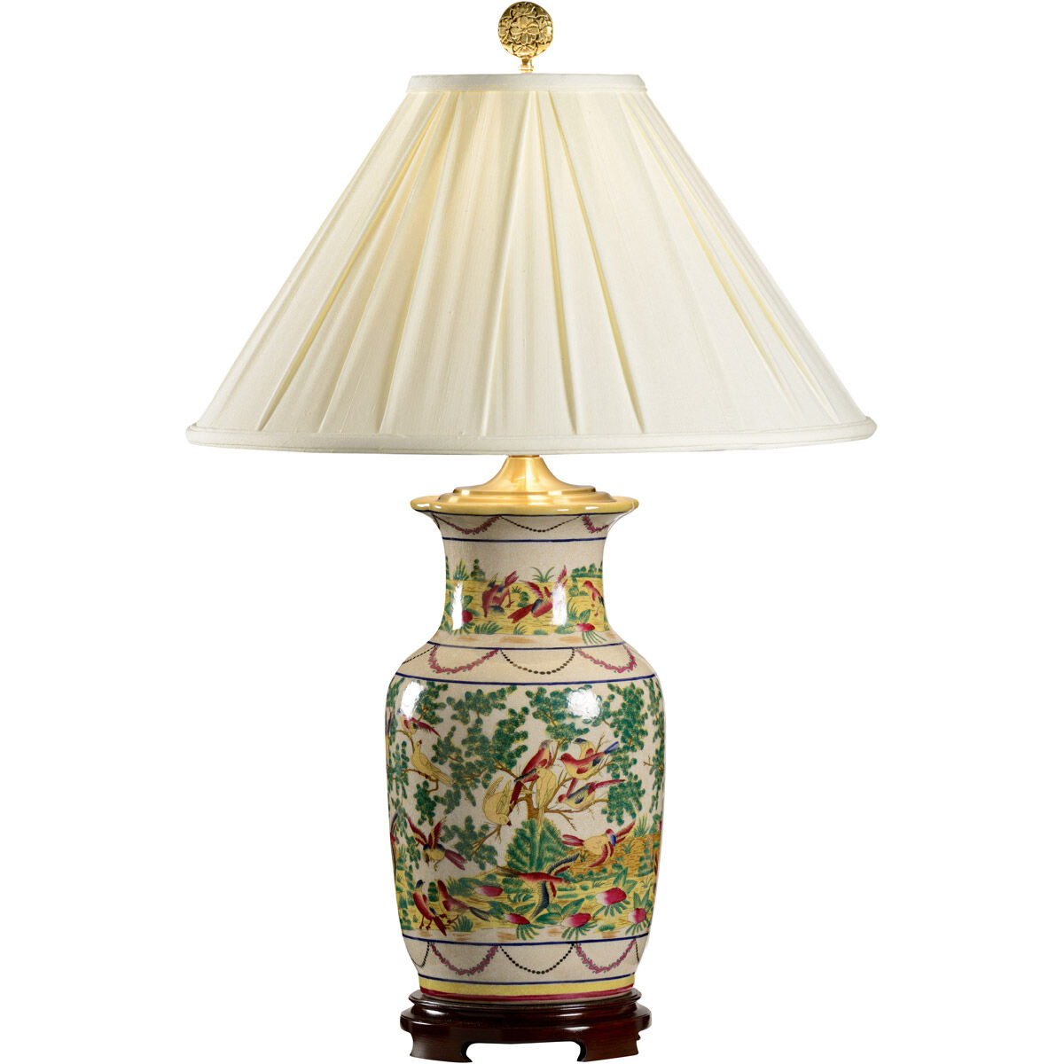 Wildwood 30 inch 100 watt Hand Painted Table Lamp Portable Light