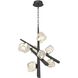 Thorah 7 Light 27 inch Graphite Chandelier Ceiling Light