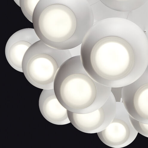Patruno LED 6 inch Matte White Chandelier Ceiling Light