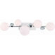 Vine 5 Light 36 inch Polished Nickel Vanity Light Wall Light