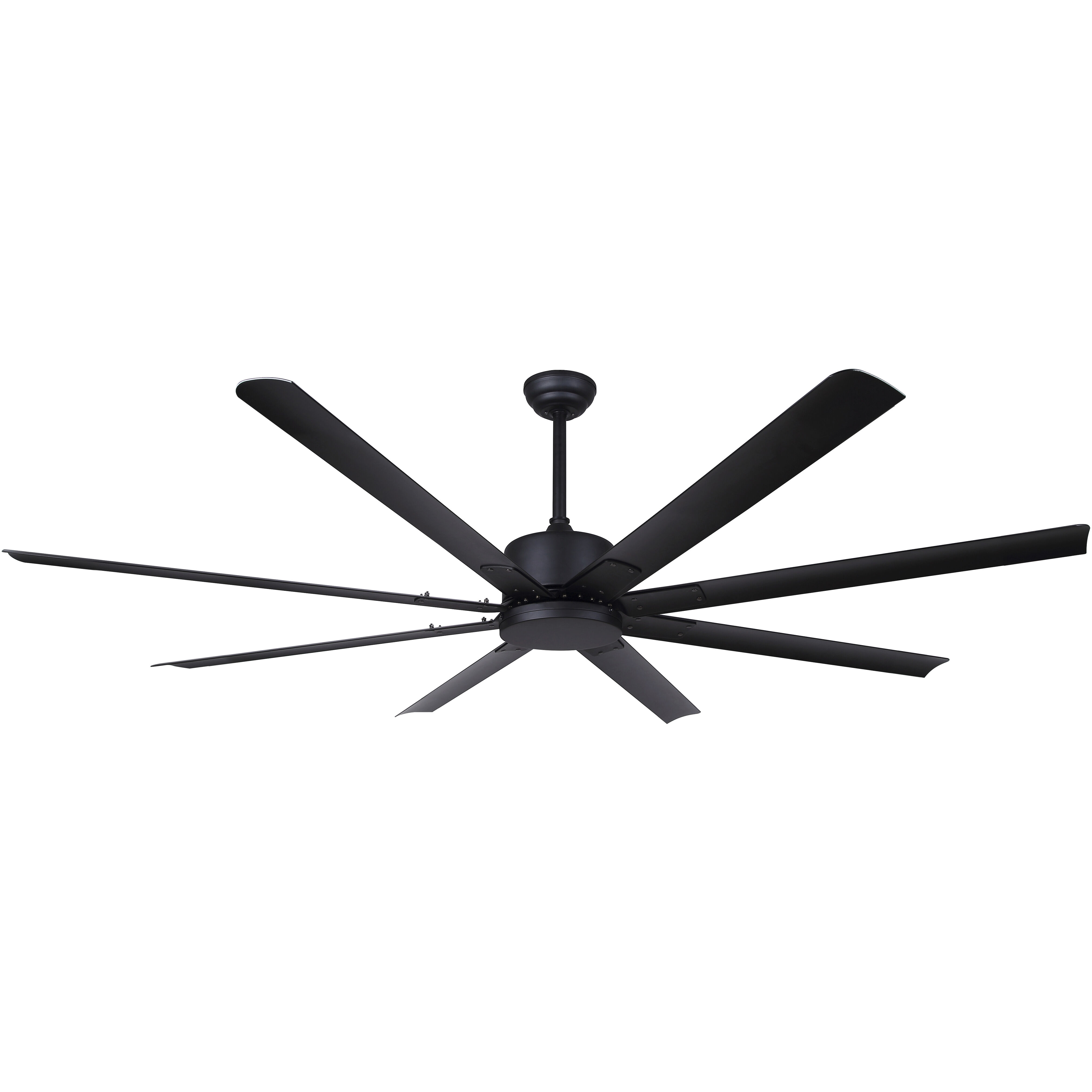 Ezra 72 inch Black Ceiling Fan