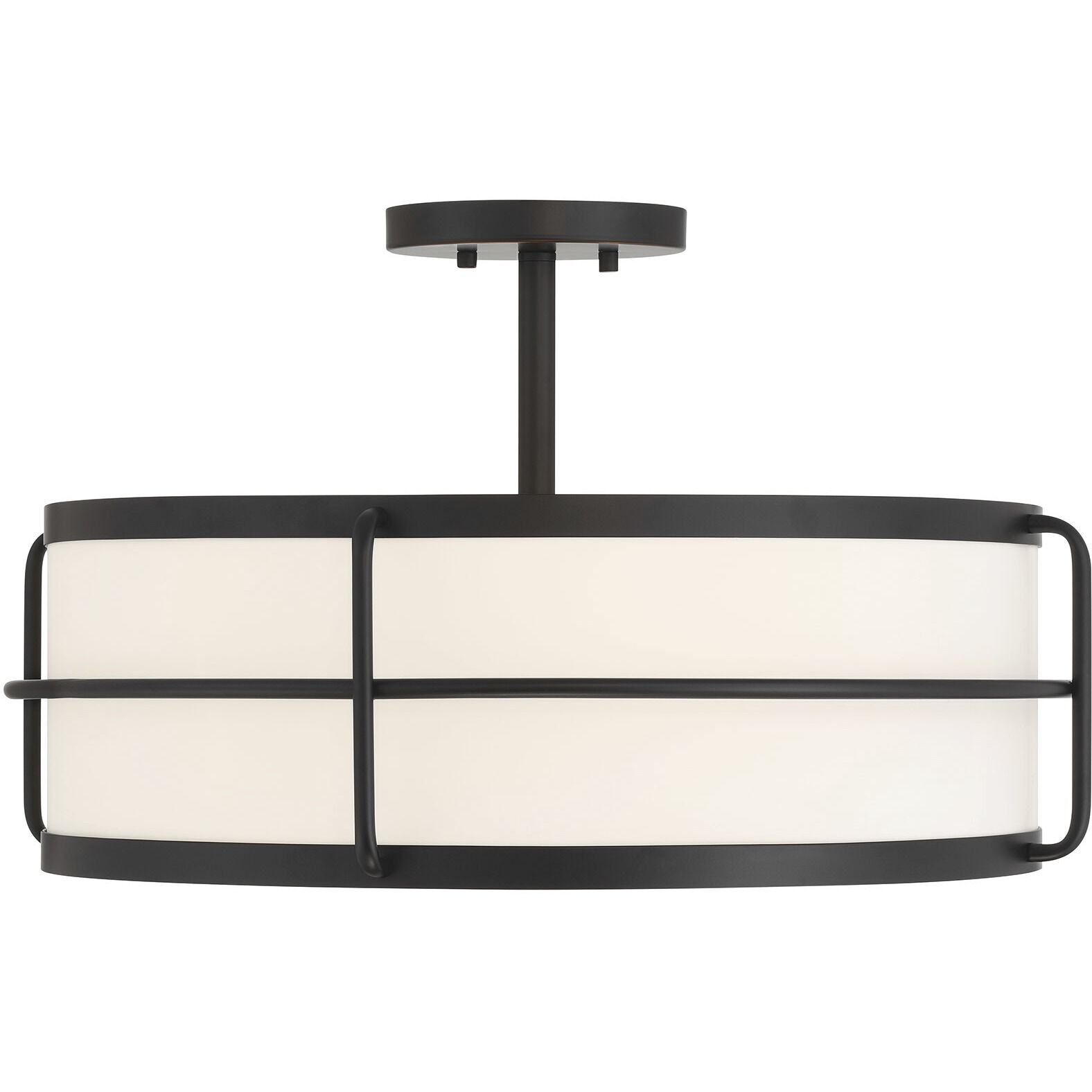 Chauncey 4 Light 22.00 inch Semi-Flush Mount