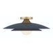 Welsh LED 18 inch Blue Flush Mount Ceiling Light
