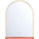 Serin 24 X 1 inch Red Mirror