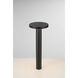 Perch 10 watt Black Outdoor Bollard