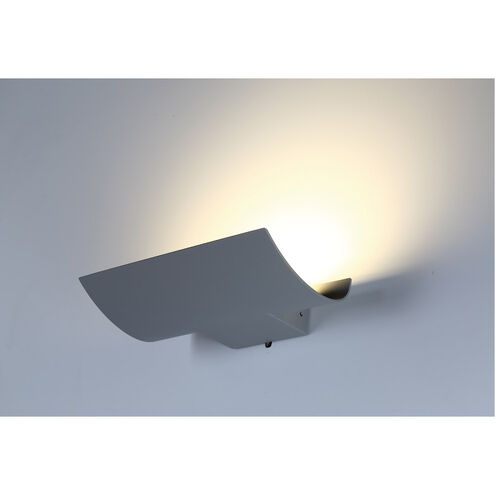 Signature LED 2 inch Marine Grey Outdoor Wall Sconce