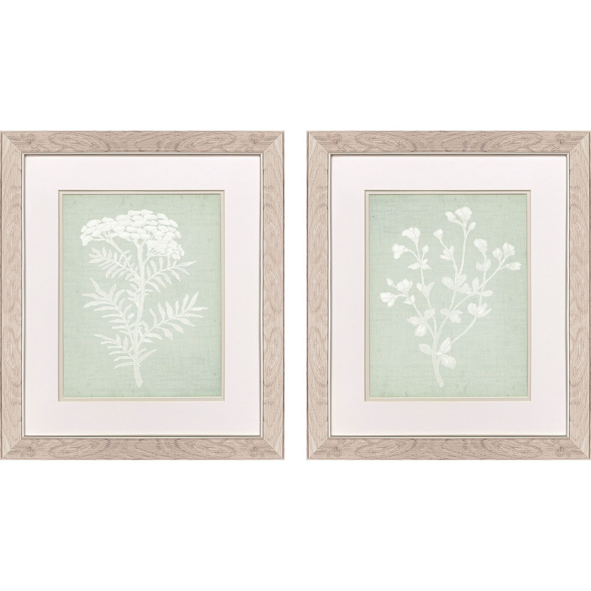 Propac Green and Neutral Framed Art, Propac