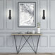 Annette Wall Sconce Wall Light in Black