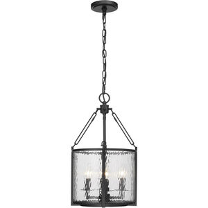 Barrington 4 Light 12 inch Matte Black Pendant Ceiling Light