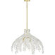 Jalore 4 Light 32 inch White Chandelier Ceiling Light