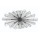 Dendelio 10 Light 24.5 inch Black Chandelier Ceiling Light