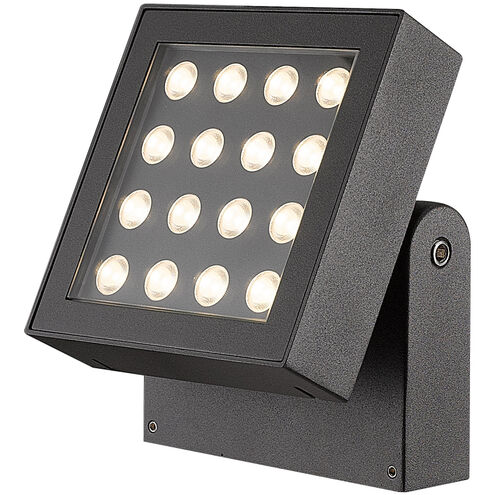 Bravo LED 6 inch Graphite Grey Outdoor Wall Mount