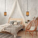 Comparelli 1 Light 8 inch Off White Pendant Ceiling Light
