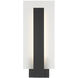 Carta LED 17.75 inch Black Outdoor Wall Sconce