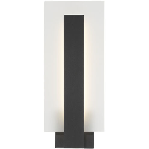 Carta LED 17.75 inch Black Outdoor Wall Sconce