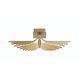 Seraph LED 11.25 inch Gold Flush Mount Ceiling Light