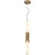 Venna LED 3 inch Antique Brass Pendant Ceiling Light