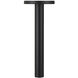 Perch 10 watt Black Outdoor Bollard