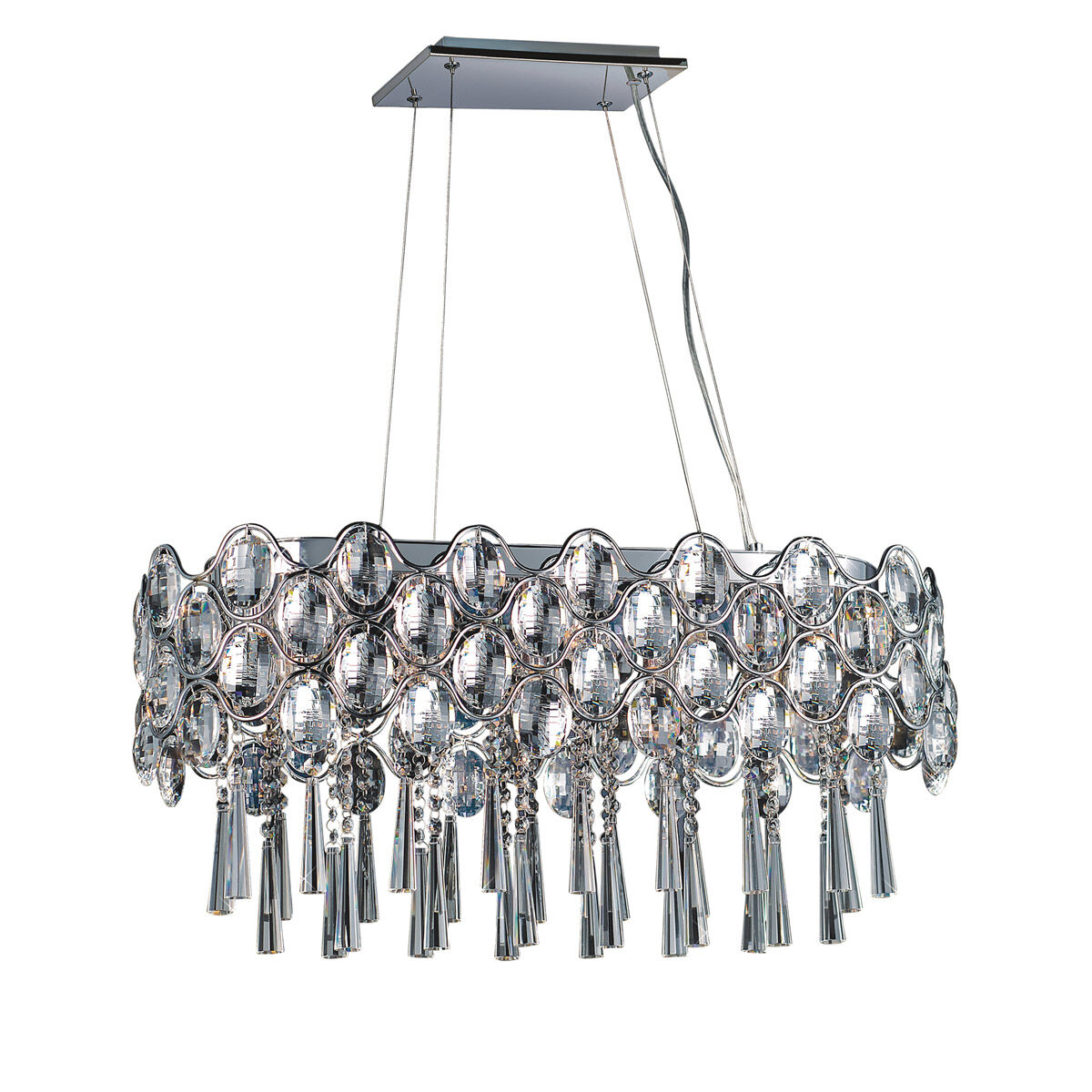 Jewel Linear Pendant Ceiling Light