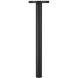 Perch 10 watt Black Outdoor Bollard