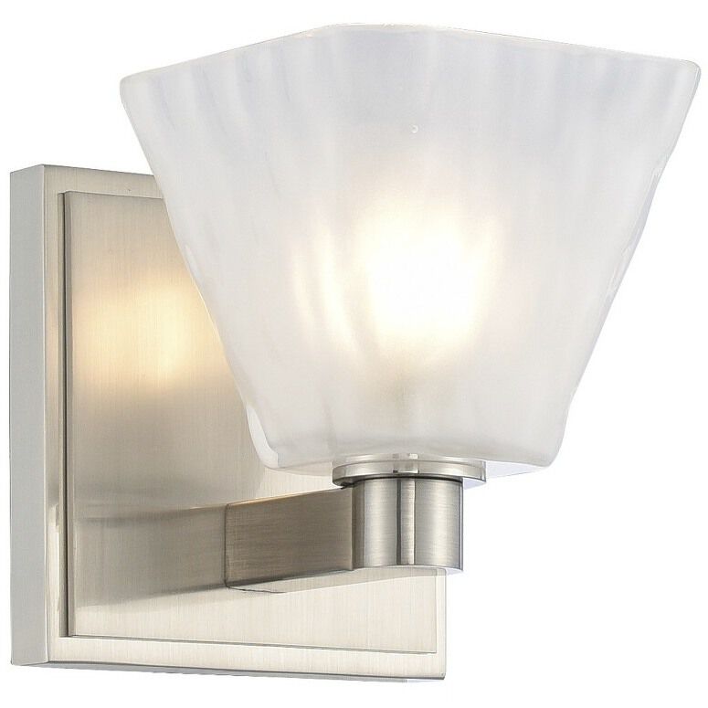 Weston Wall Sconce Wall Light in Glazed Nickel