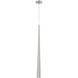 Sliver 1 Light 2.75 inch Polished Nickel Pendant Ceiling Light, Large