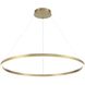 Spunto LED 47.25 inch Gold Chandelier Ceiling Light