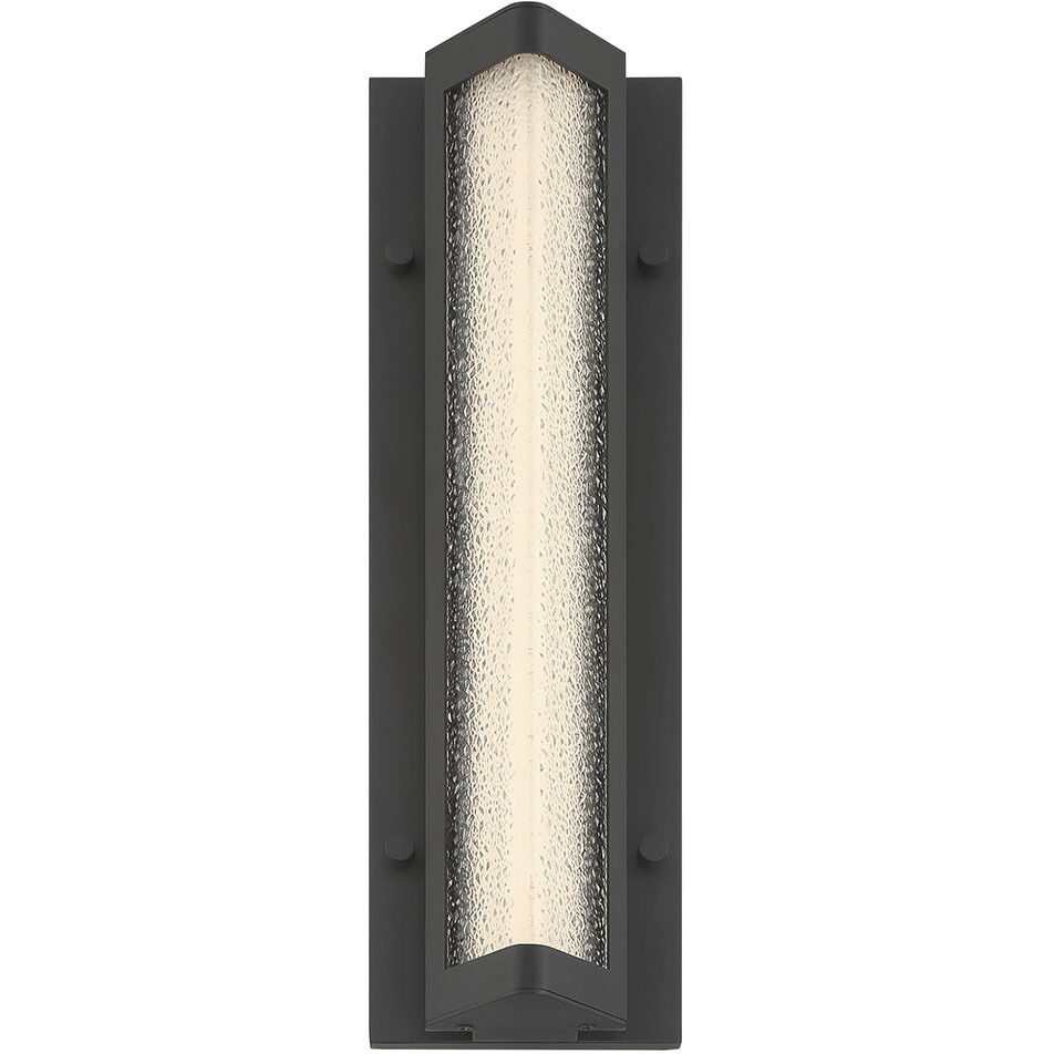 Hy50 LED 16 inch Sand Black Outdoor Wall Sconce