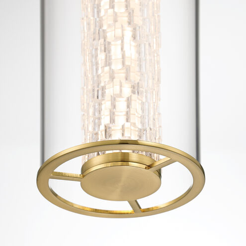 Espada LED 5.25 inch Gold Pendant Ceiling Light