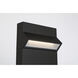Sentry 7 watt Black Outdoor Bollard