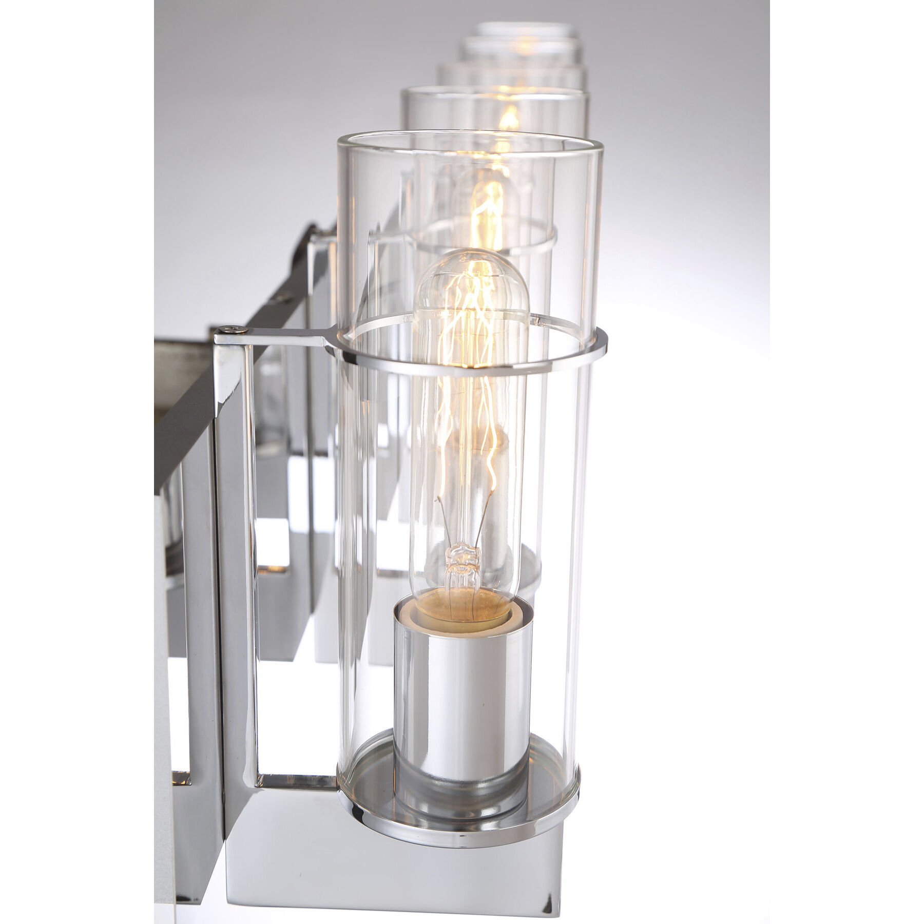 Pista 3 Light 19 inch Chrome Vanity Light Wall Light