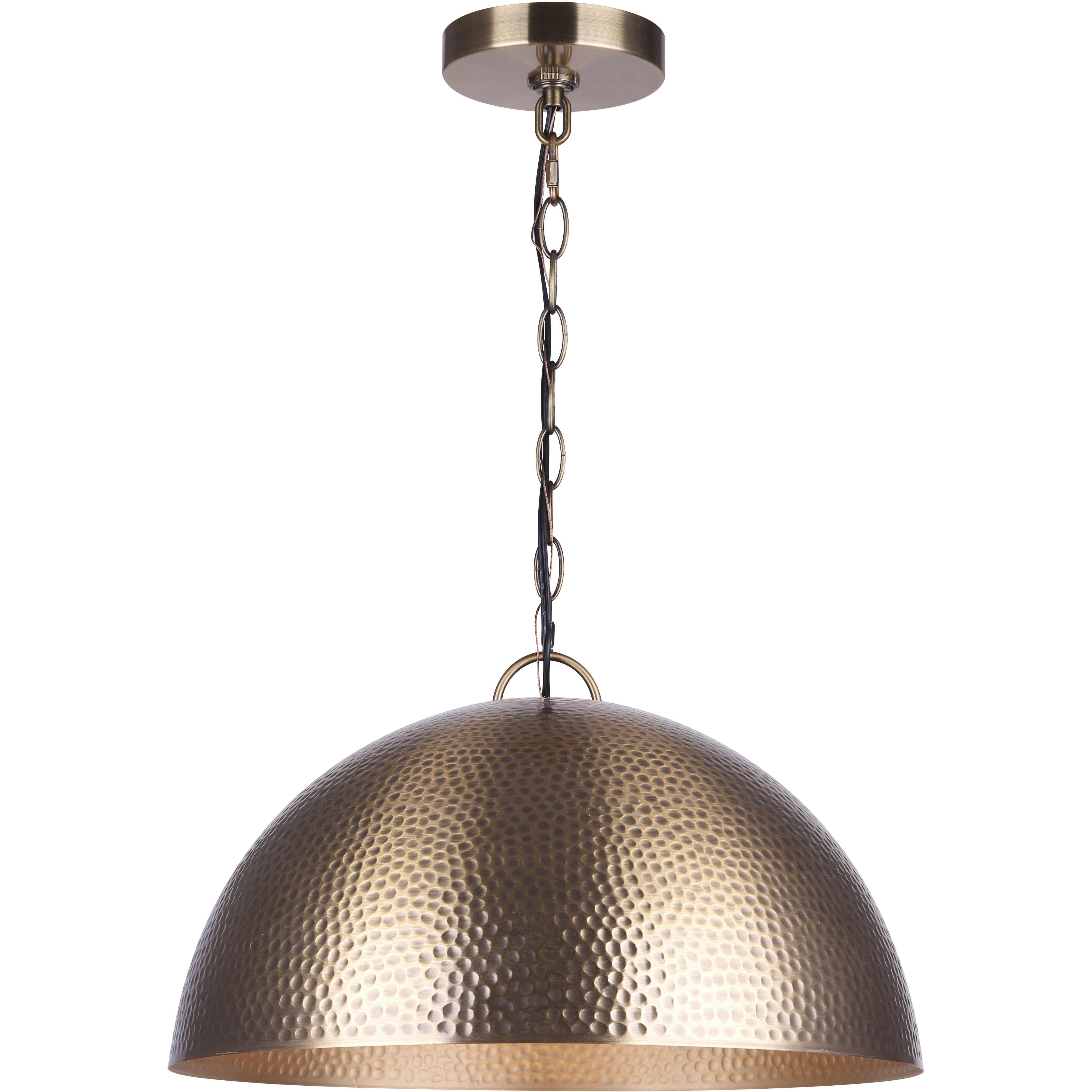 Magnolia 1 Light 16 inch Gold Pendant Lighting Ceiling Light