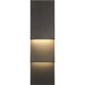 Nanton 2 Light 19 inch Bronze Outdoor Wall Sconce