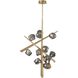 Thorah 10 Light 36 inch Gold Chandelier Ceiling Light