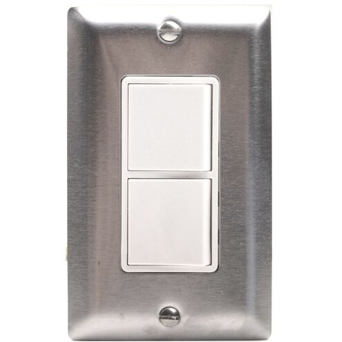 Ontario 5 X 3 inch Stainless Steel Patio Heater Single Duplex Stack Switch