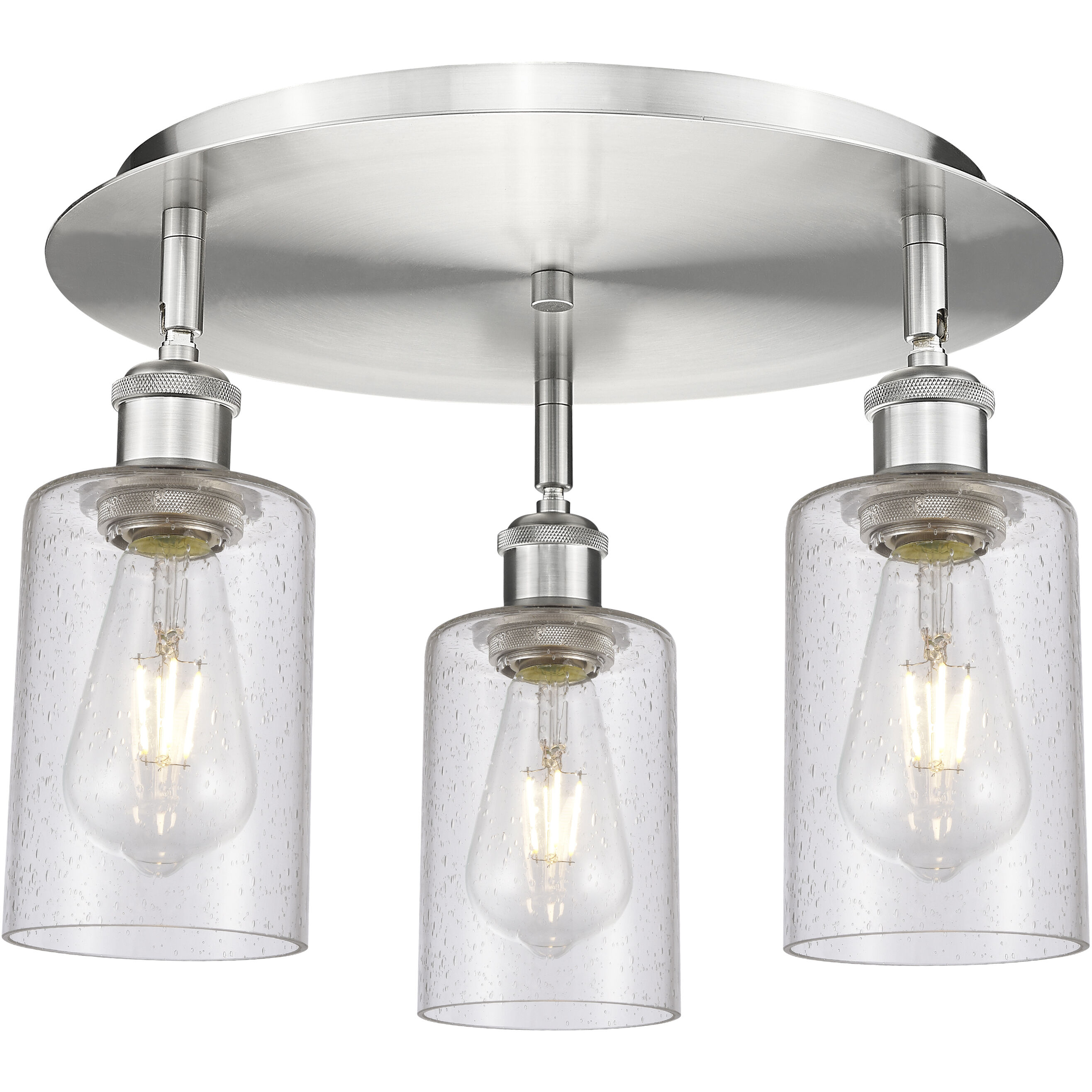 Clymer 3 Light 15.63 inch Flush Mount